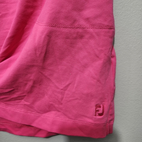 FootJoy Women's Vibrant Pink Athletic Skort Size Large - Picture 3 of 6